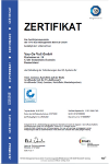 T&Uuml;V Zertifikat